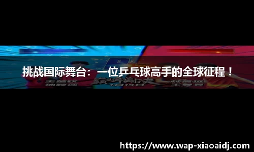 挑战国际舞台：一位乒乓球高手的全球征程 !